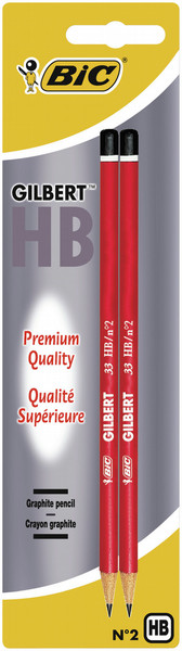 BIC 861141 2pc(s) Grey charcoal pencil