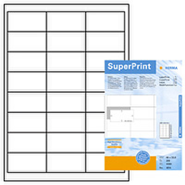 HERMA SuperPrint 4614 4800шт самоклеящийся ярлык