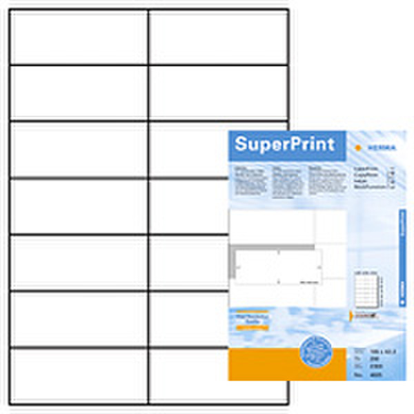 HERMA Etiket SuperPrint 4625 2800Stück(e) selbstklebendes Etikett