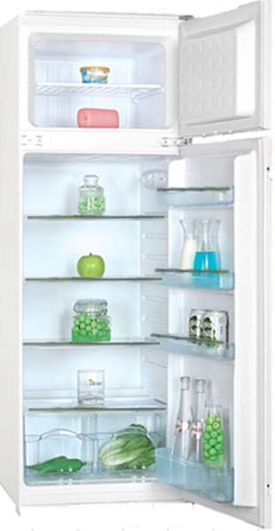 Electroline TME-220BI Встроенный 202л A+ Белый холодильник с морозильной камерой