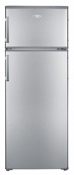 Electroline TME-28HSM freestanding 212L A+ Silver fridge-freezer