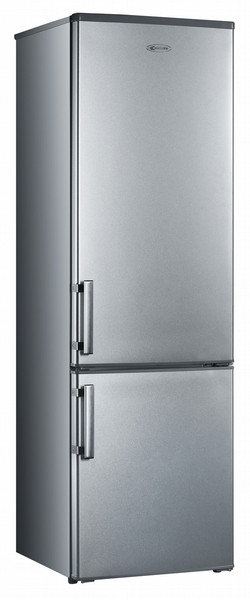Electroline BME-35HS freestanding 273L A+ Silver fridge-freezer