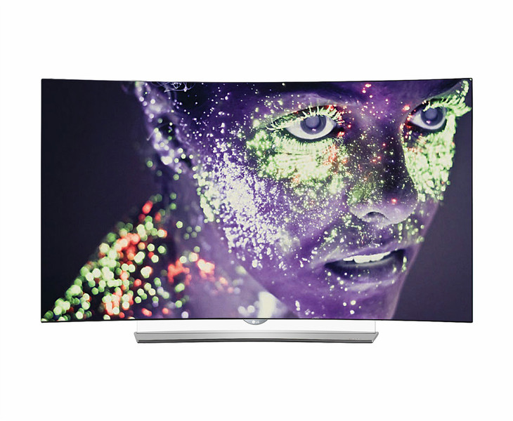 LG 65EG9609 65Zoll 4K Ultra HD 3D Smart-TV WLAN Schwarz LED-Fernseher