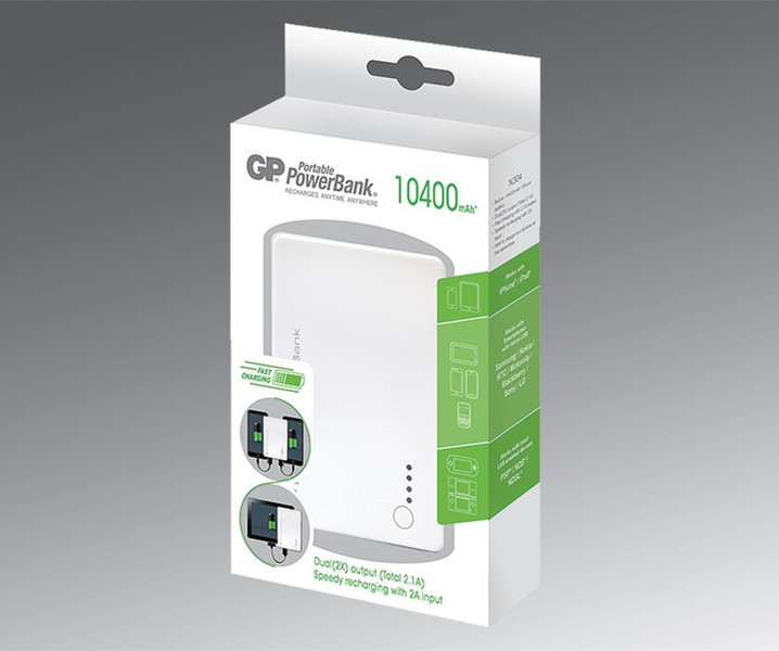 GP Batteries Portable PowerBank N304PE Akkuladegerät