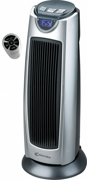 Electroline CTHE205DIG Floor 2000W Silver electric space heater