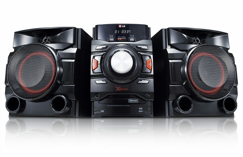 LG CM4450 Mini set 460W Black home audio set