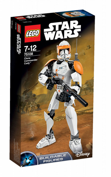 LEGO Star Wars Clone Commander Cody Разноцветный фигурка для конструкторов