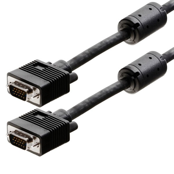 Helos 118891 10m VGA (D-Sub) VGA (D-Sub) Black video cable adapter