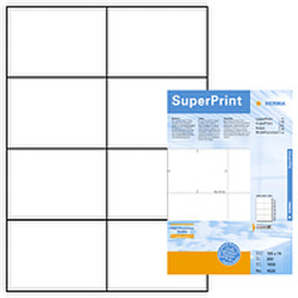 HERMA Etiket SuperPrint 4626 1600Stück(e) selbstklebendes Etikett