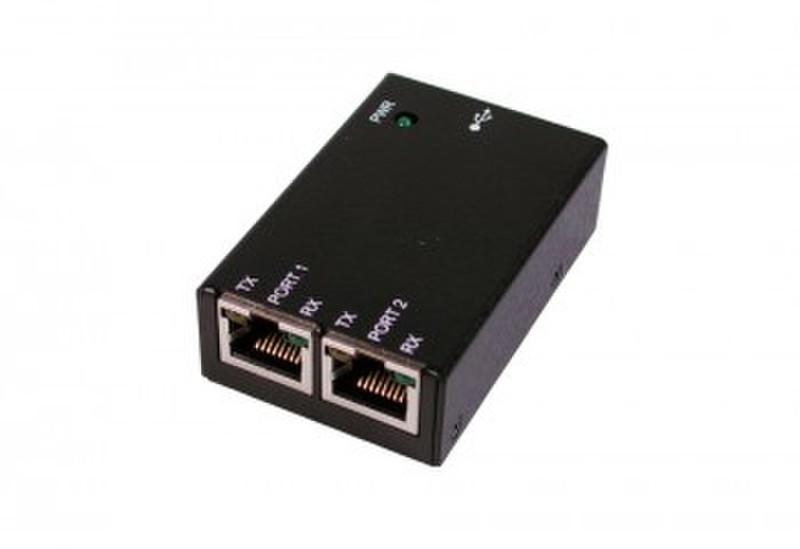 EXSYS EX-1332HMV-RJ USB 2.0 Type-B Черный хаб-разветвитель
