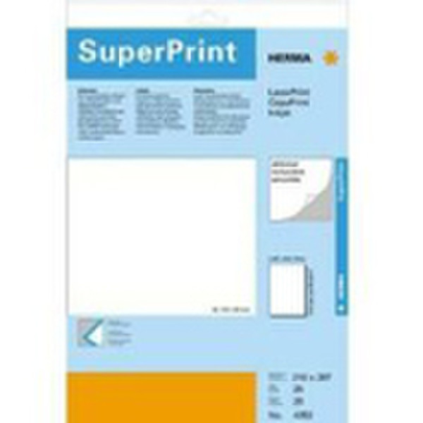 HERMA Etiket SuperPrint 4352 25Stück(e) selbstklebendes Etikett