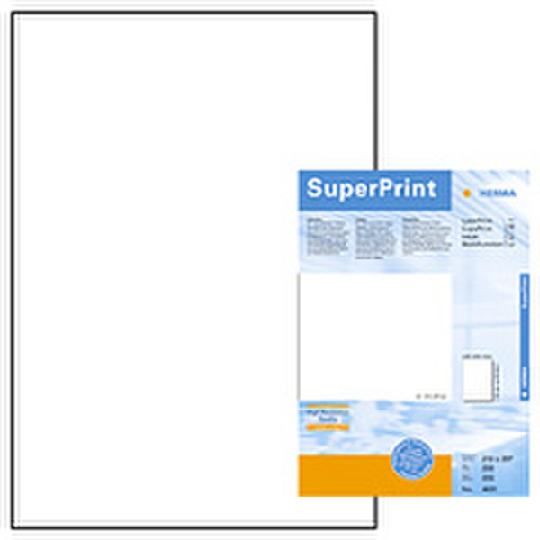 HERMA Etiket SuperPrint 4631 200шт самоклеящийся ярлык