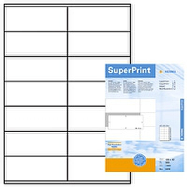 HERMA Etiket SuperPrint 4416 7000Stück(e) selbstklebendes Etikett