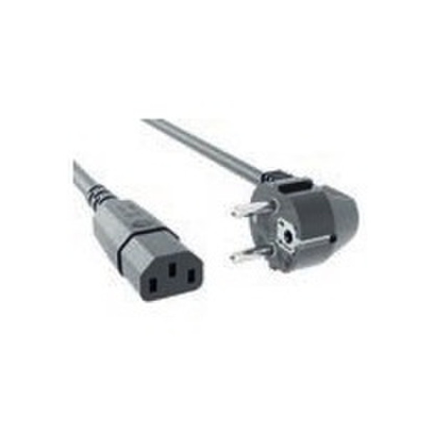 Bachmann 356.908 1.5m C13 coupler Grey power cable