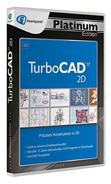 Avanquest TurboCAD 2D 17 Platinum Edition