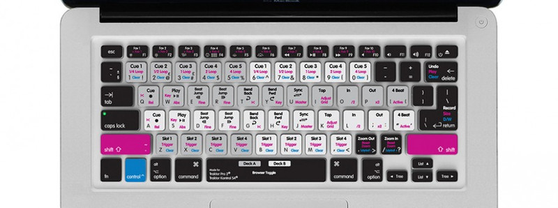 Editors Keys Traktor Pro 2/Kontrol S4 MacBook Cover