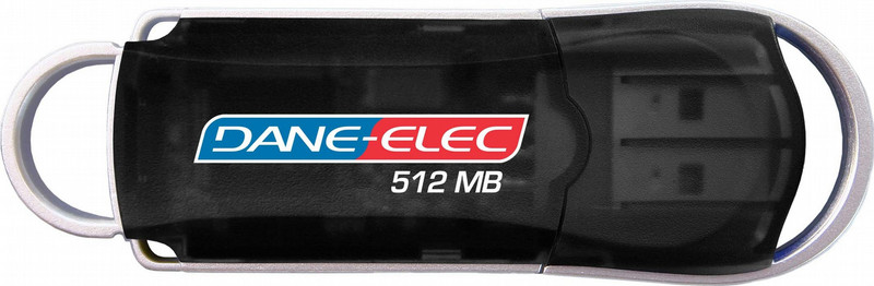 Dane-Elec zMate Pen 512Mb USB 2.0 0.512ГБ USB 2.0 USB флеш накопитель