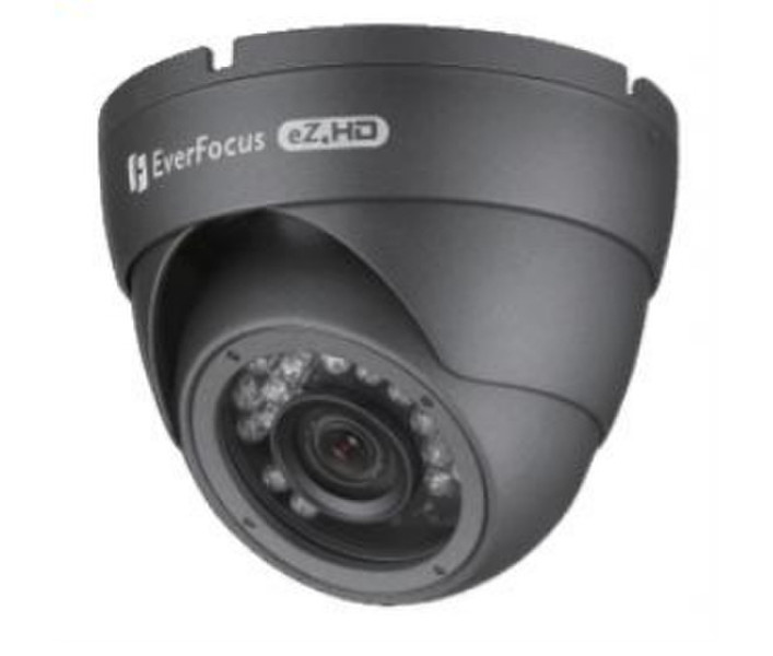 EverFocus EBD930 CCTV security camera Вне помещения Dome Черный камера видеонаблюдения