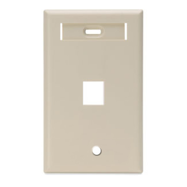 Accu-Tech 42080-1IS Ivory switch plate/outlet cover