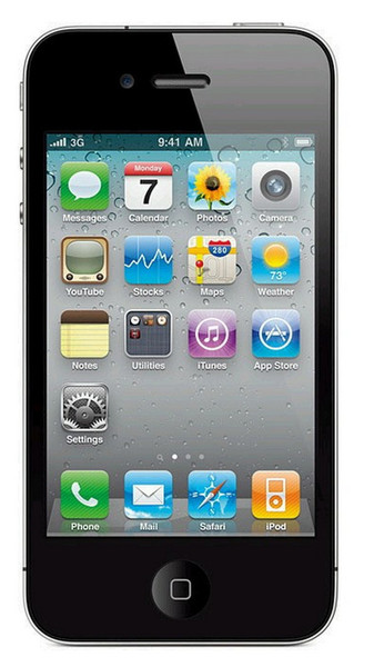 Telenet iPhone 4S Одна SIM-карта 32ГБ Черный