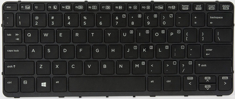 HP 766641-BB1 Keyboard запасная часть для ноутбука