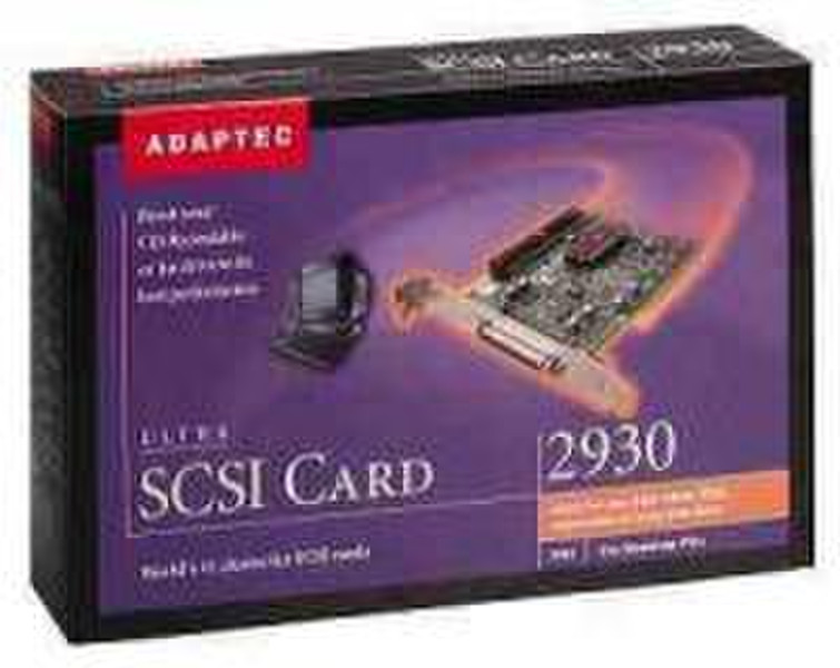 Adaptec AHA-2930U EFIGS KIT PCI USCSI интерфейсная карта/адаптер