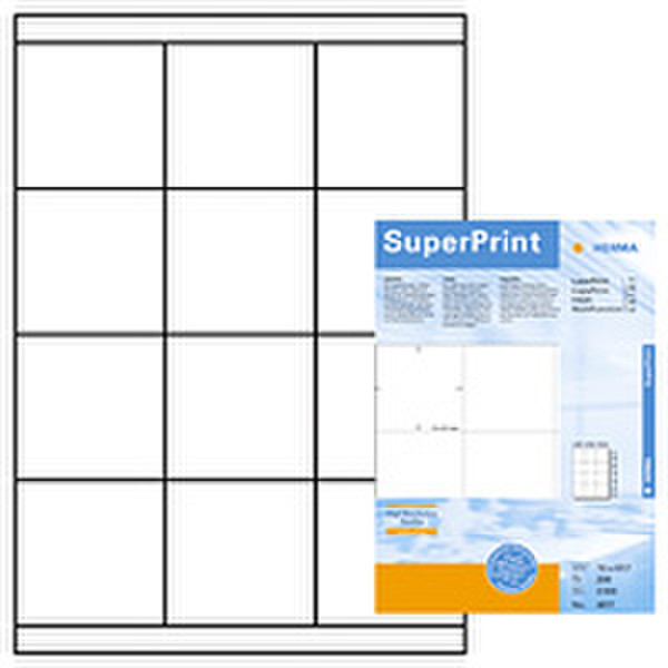 HERMA Etiket SuperPrint 4617 2400Stück(e) selbstklebendes Etikett