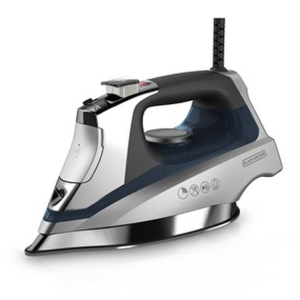 Applica Allure Steam iron Stainless Steel soleplate 1600W Blue,Grey,Silver