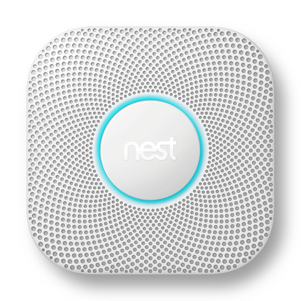 Nest Protect 2 Carbon monoxide detector Interconnectable Wireless White