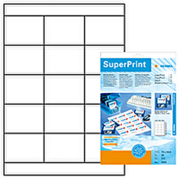 HERMA Etiket SuperPrint 5055 375шт самоклеящийся ярлык