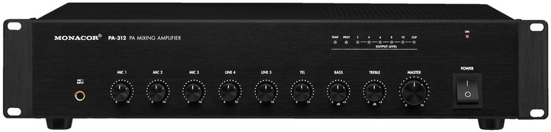 Monacor PA-312DMP AV receiver