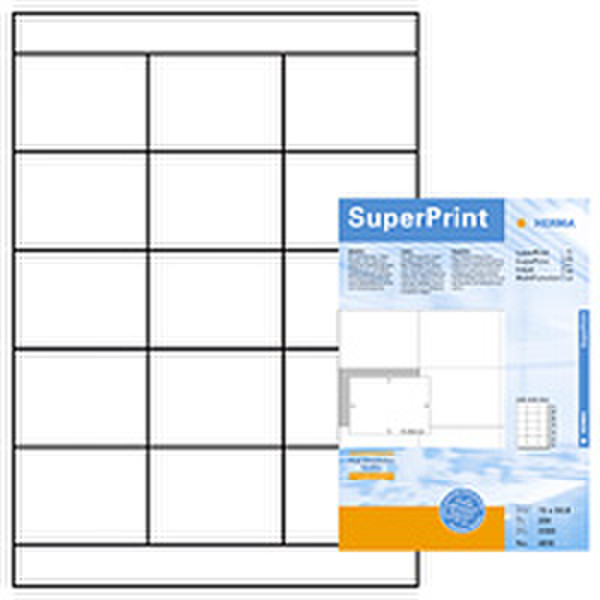 HERMA Etiket SuperPrint 4618 3000Stück(e) selbstklebendes Etikett