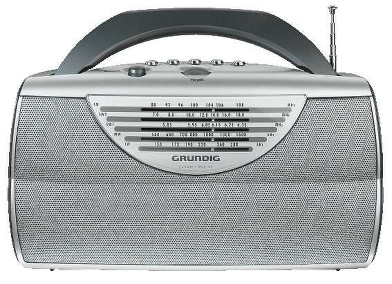 Grundig CONCERTBOY 60 Портативный Аналоговый Хром радиоприемник