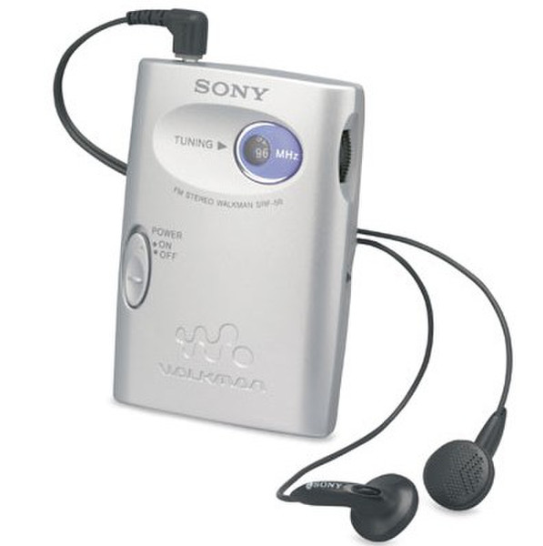 Sony WALKMAN Radio SRF-56 Персональный Аналоговый Cеребряный радиоприемник