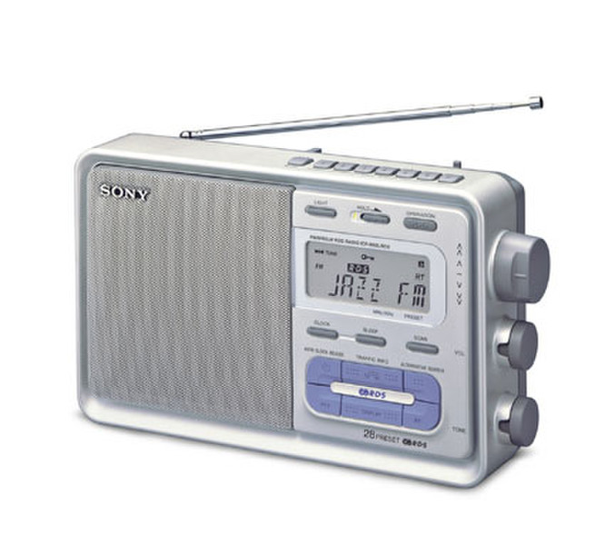 Sony Portable Radio ICF-M60LRDS Портативный Цифровой радиоприемник