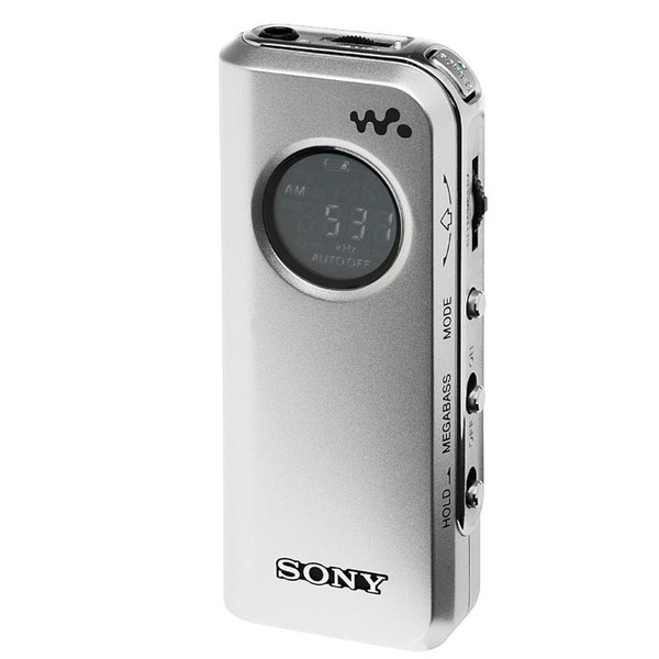 Sony Digital Radio WALKMAN SRF-M97 Персональный Цифровой Cеребряный радиоприемник