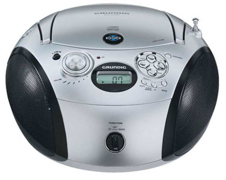Grundig MP3 CD Radio RCD 1420 Personal CD player Chrome