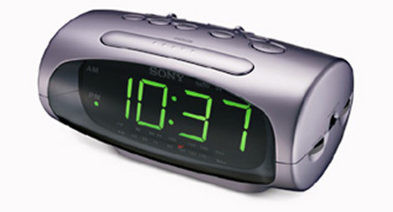 Sony CLOCK RADIO ICF-C490 Часы Аналоговый Cеребряный радиоприемник