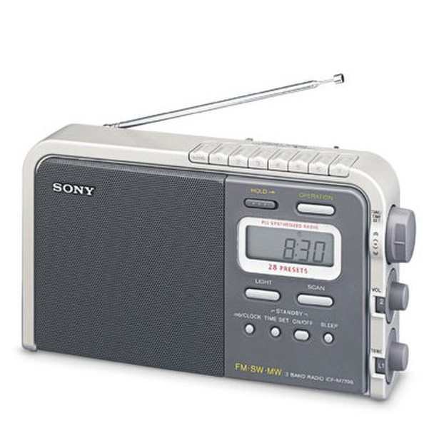 Sony Portable Radio ICF-M770L Портативный Цифровой радиоприемник