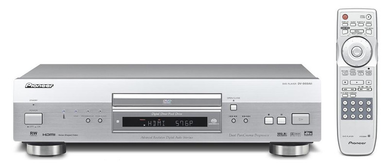 Pioneer DVD-Audio/Video/SACD Player DV-868AVi-S