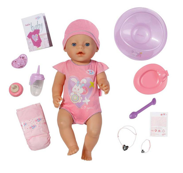 BABY born Interactive Pink Puppe