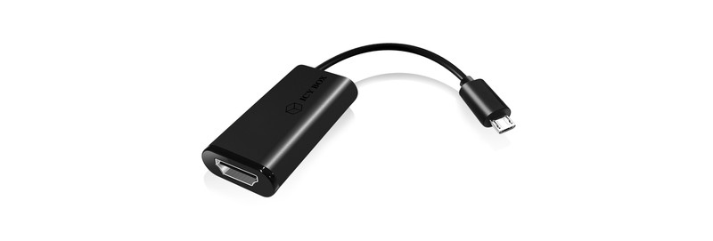 ICY BOX IB-AC519 Micro USB HDMI Черный
