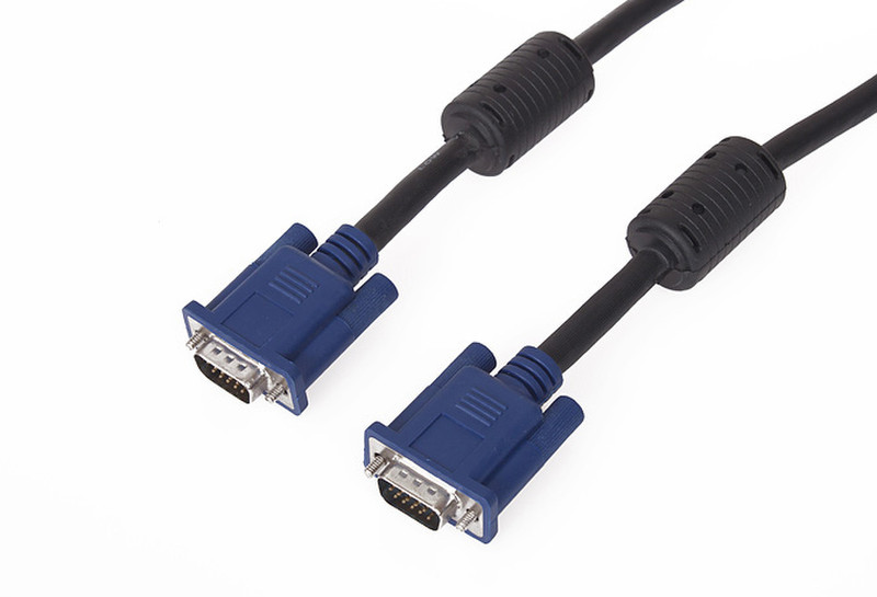 VCOM VGA/VGA M/M 1.8m 1.8m VGA (D-Sub) VGA (D-Sub) Black VGA cable