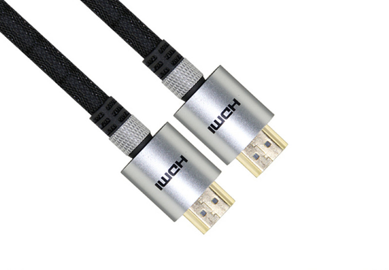 VCOM HDMI - HDMI M/M 1.8m 1.8м HDMI HDMI Черный, Cеребряный HDMI кабель