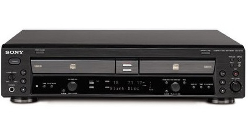 Sony RCD-W100B HiFi CD player Schwarz CD-Spieler