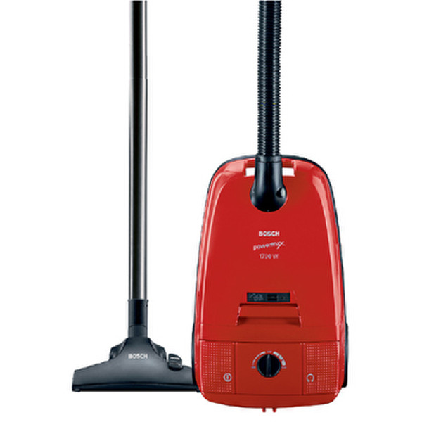 Bosch Powermax 1700 Cylinder vacuum cleaner 1700W Black,Red