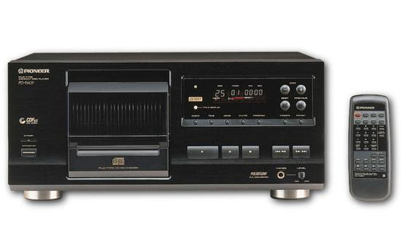 Pioneer PD-F607 HiFi CD player Schwarz