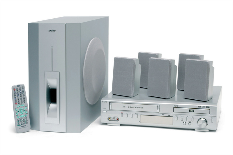 Sanyo 5.1 Channel Combination Home Theatre DVD System DC-TS3000 5.1 250W Heimkino-System