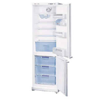 Bosch KGV35421FF Отдельностоящий 322л Белый холодильник с морозильной камерой