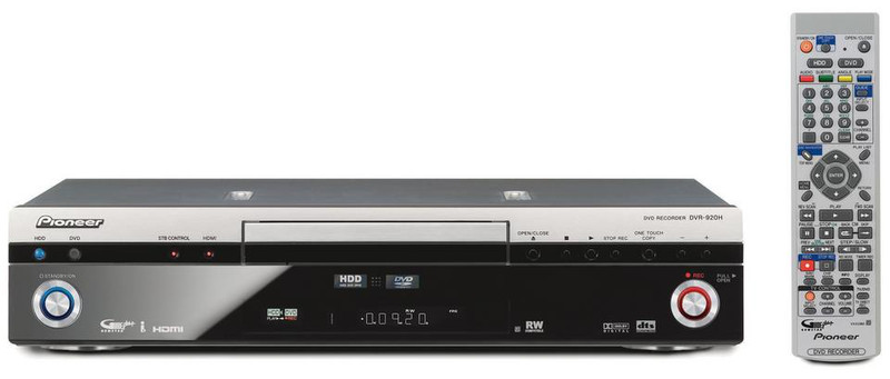 Pioneer HDD DVD Recorder DVR-920H-S